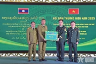 Vietnamese border guard unit holds talks with Laos’ partner